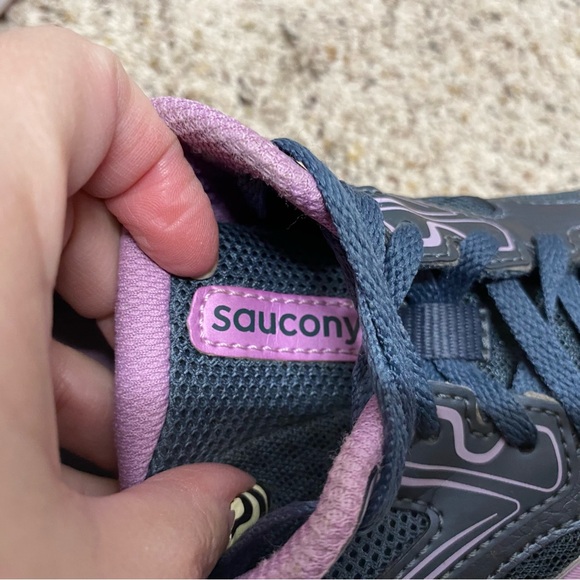 Saucony Cohesion 12  sneakers womens size 7 blue purple - Picture 8 of 11
